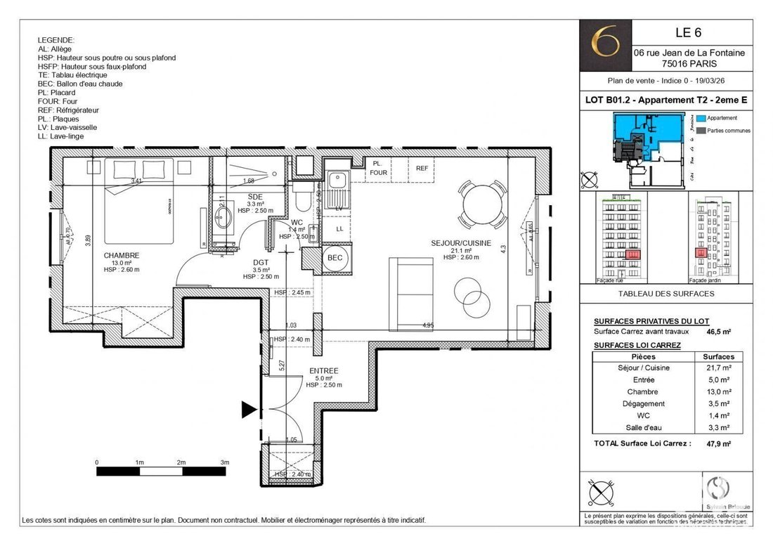 Apartment in Auteuil Nord, Paris 16e Arrondissement, Paris 5 - 18540738