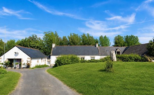 House in Ploneour-Lanvern, Brittany, France 1