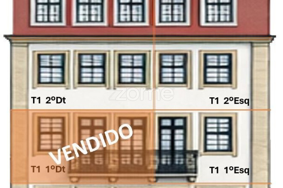 Apartment in Braga (Sao Jose de Sao Lazaro e Sao Joao do Souto), Braga, Portugal 1 - 17544566
