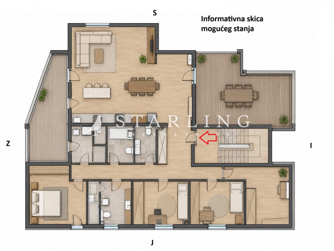 Apartment in Gradska cetvrt Zapresic Centar, Zapresic, Zagreb County 1 - 18541026