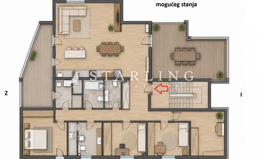 Appartement à Gradska cetvrt Zapresic Centar, Zapresic, Comitat de Zagreb 1
