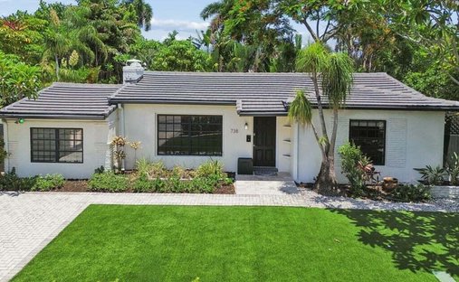 Maison à Fort Lauderdale, Floride, États-Unis 1