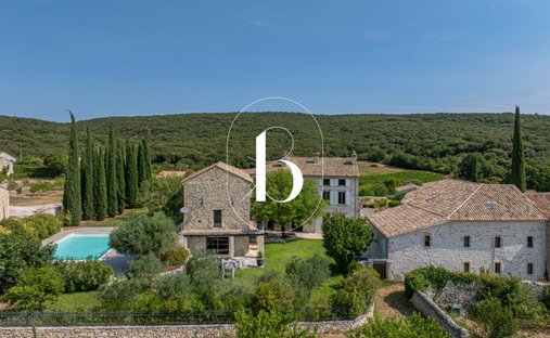 House in Goudargues, Occitania, France 1