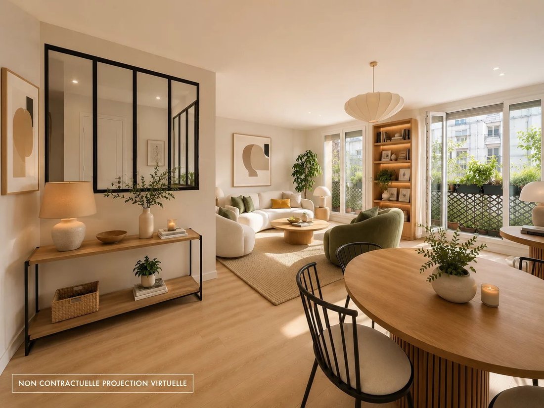 Apartment in Bois de Boulogne, Paris 16e Arrondissement, Paris 1 - 17404068