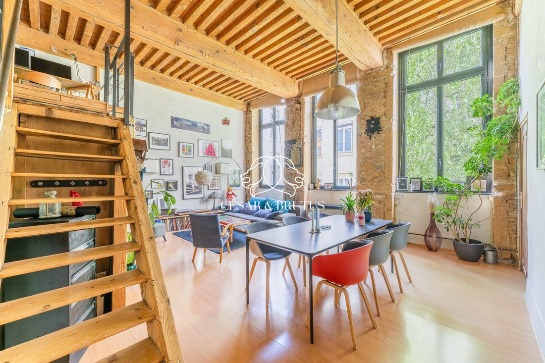 Apartment in Croix Rousse-Gros Caillou, Lyon 4e Arrondissement, Lyon 2 - 18022019