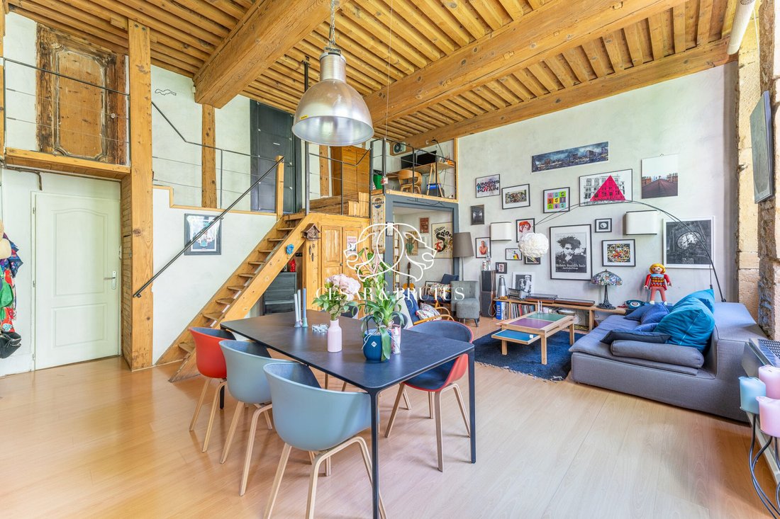 Apartment in Croix Rousse-Gros Caillou, Lyon 4e Arrondissement, Lyon 3 - 18022019