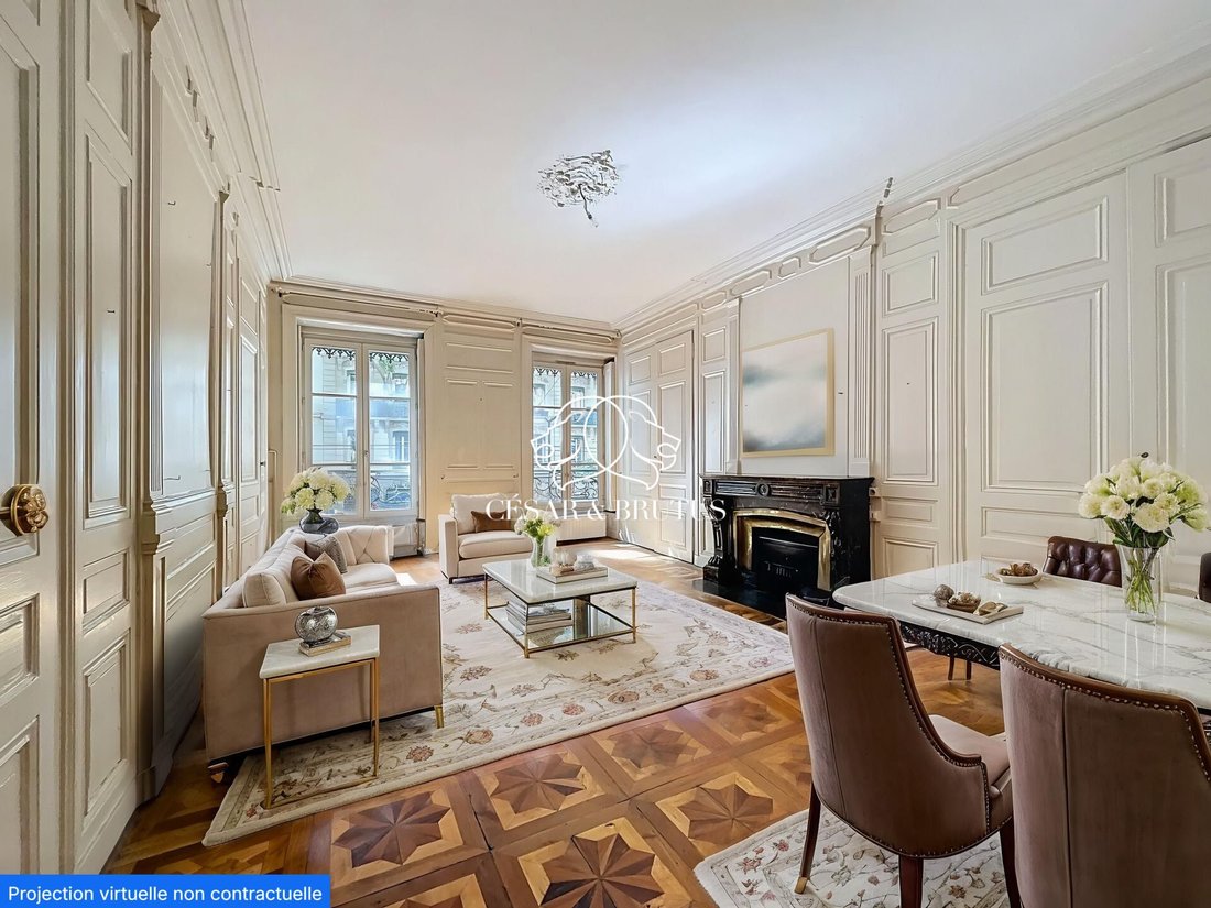 Apartment in Tête d'Or-Foch-Vitton, Lyon 6e Arrondissement, Lyon 1 - 17264850