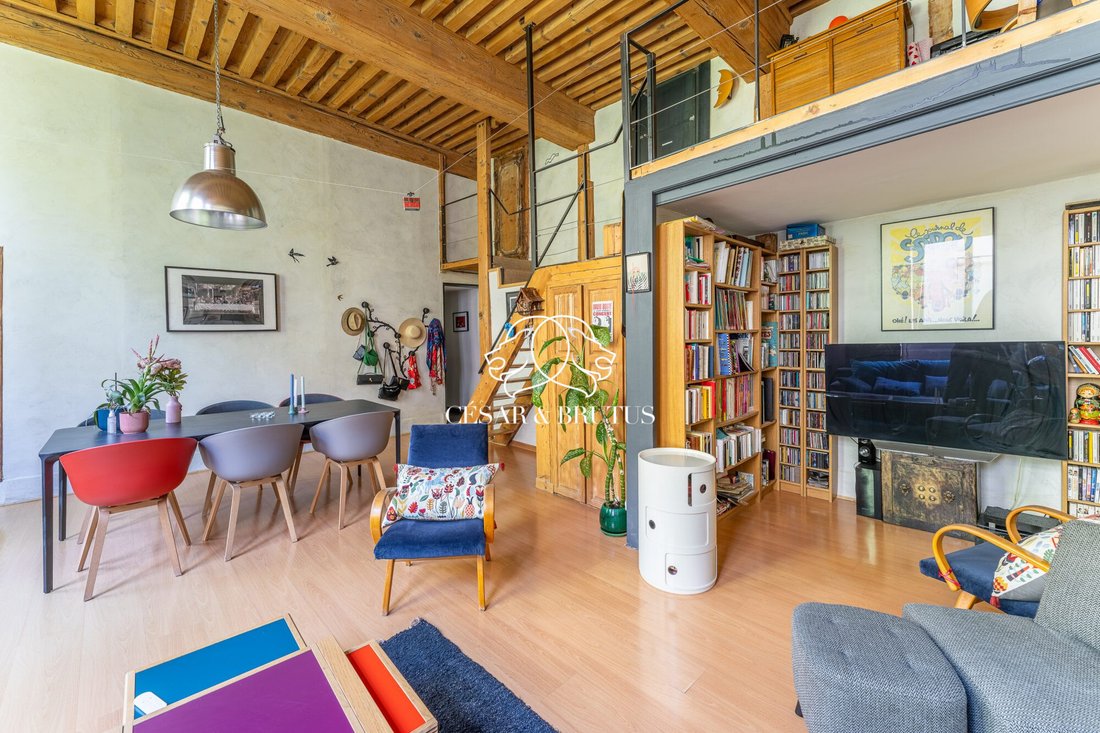Apartment in Croix Rousse-Gros Caillou, Lyon 4e Arrondissement, Lyon 4 - 18022019