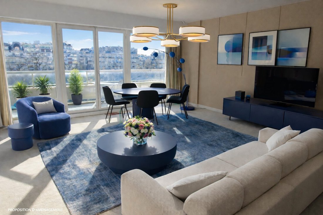 Apartment in Bois de Boulogne, Paris 16e Arrondissement, Paris 1 - 16834861
