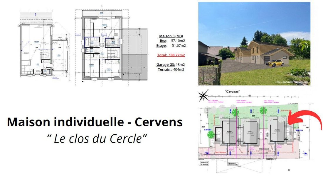 Villa in Cervens, Auvergne-Rhône-Alpes, France 1 - 17284474