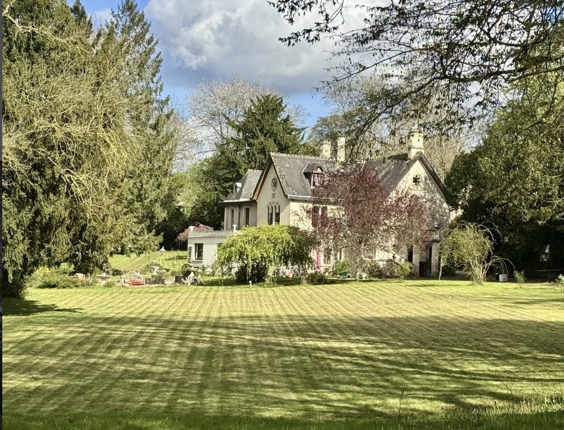 Chateau in Clecy, Normandy, France 1 - 18386436
