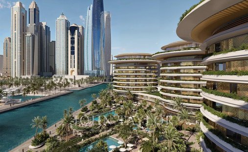 Appartement en Emaar Beachfront, Doubaï, Émirats arabes unis 1