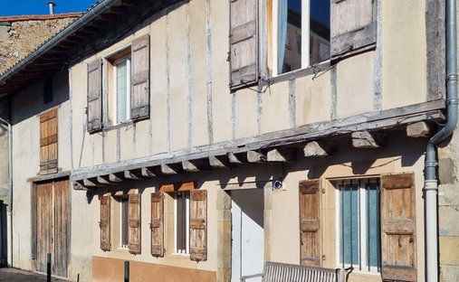 House in Mirepoix, Occitania, France 1