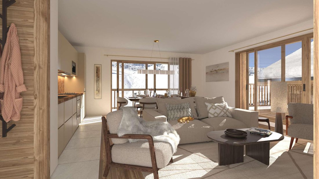 Apartment in Mont-de-Lans, Les Deux Alpes, France 1 - 18549355