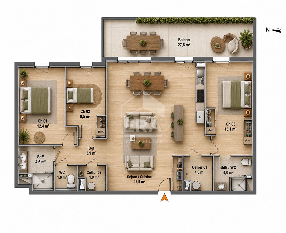 Apartment in Les Sables, Capbreton, France 2 - 18550149