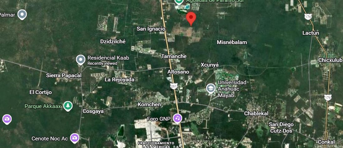 Land in Xcunyá, Yucatan, Mexico 2 - 18549193