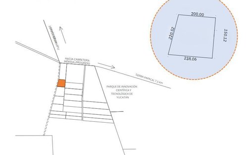 Land in Ucú, Yucatan, Mexico 1