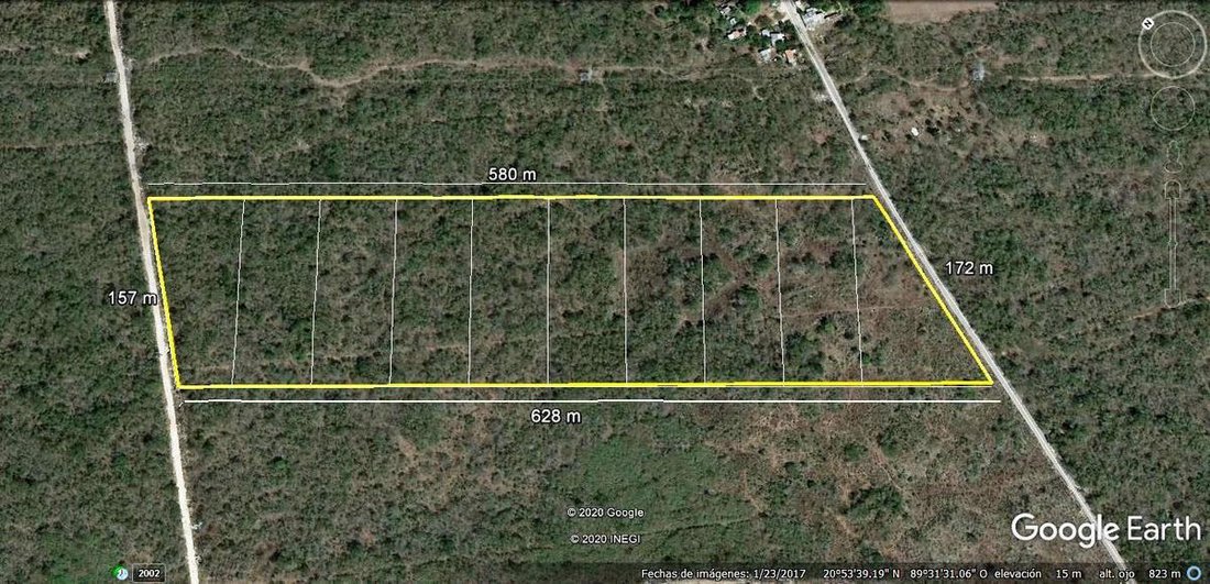 Terreno a Kanasín, Yucatán, Messico 4 - 18548983
