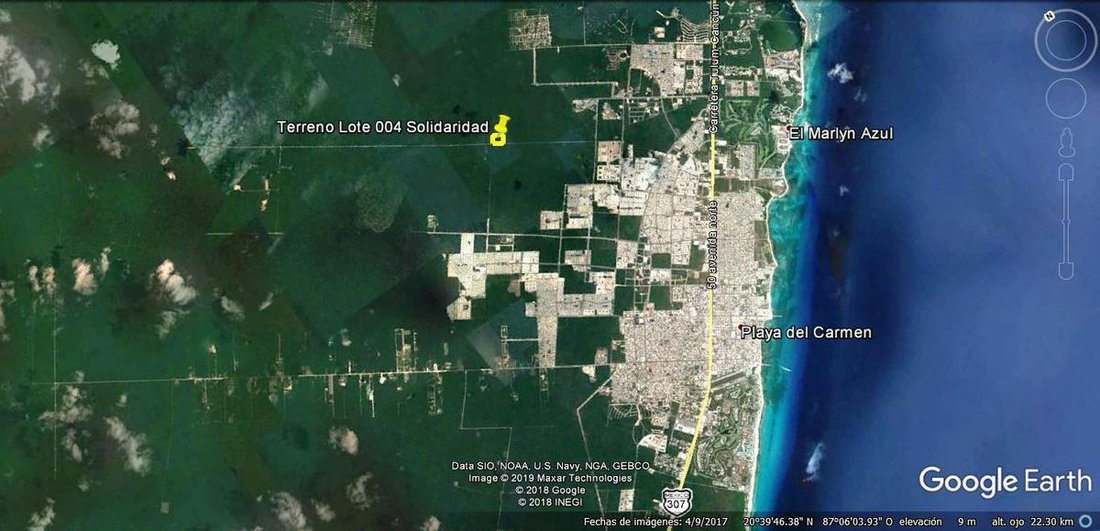 Land in Playa del Carmen, Quintana Roo, Mexico 1 - 18548982