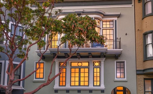 Stadthaus in San Francisco, Kalifornien, Vereinigte Staaten 1