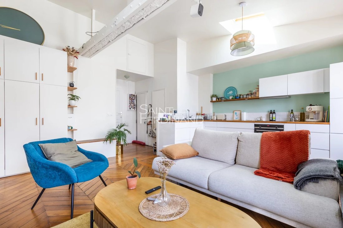 Apartment in La Fourche-Guy Môquet, Paris 17e Arrondissement, Paris 5 - 18549641