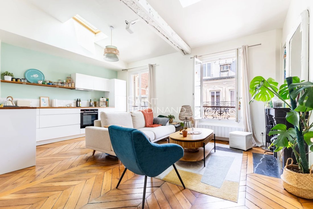 Apartment in La Fourche-Guy Môquet, Paris 17e Arrondissement, Paris 1 - 18549641