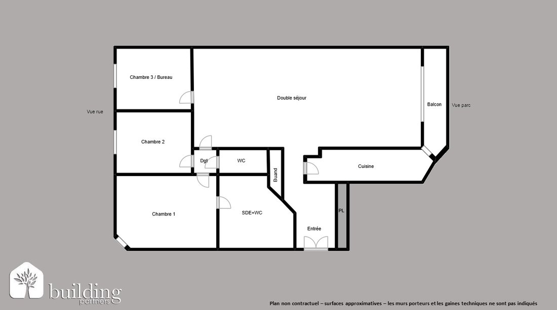 Appartement à Hôtel de Ville, Courbevoie, France 2 - 18555281