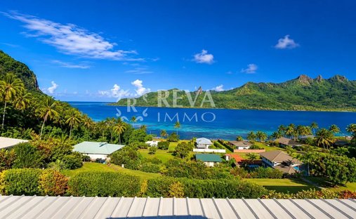 Haus in Huahine, Leeward Islands, Französisch-Polynesien 1