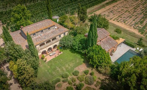 Casa di campagna a Monte San Savino, Toscana, Italia 1