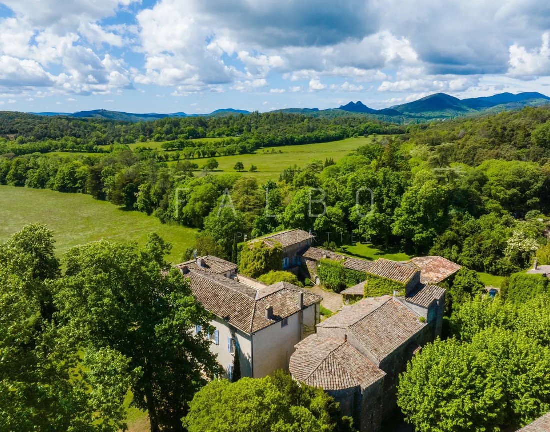 Castle in Anduze, Occitania, France 4 - 15436377
