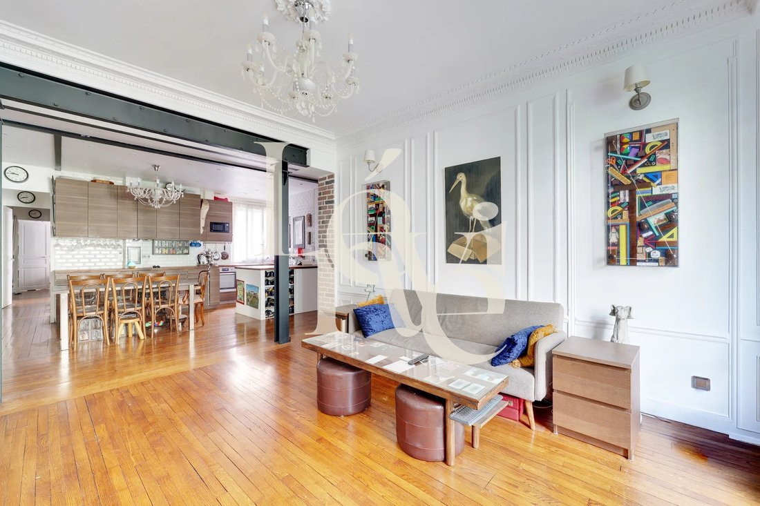 Apartment in Nationale-Deux Moulins, Paris 13e Arrondissement, Paris 2 - 18555375