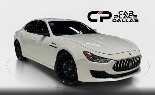 2023 Maserati Ghibli Modena 3.0TT,NERISSIMO,21 TITANO,RED CALIPERS,NAV,360 CAM,ACC,BLIND SPOT,LTHR,P in Addison, TX, United States 1