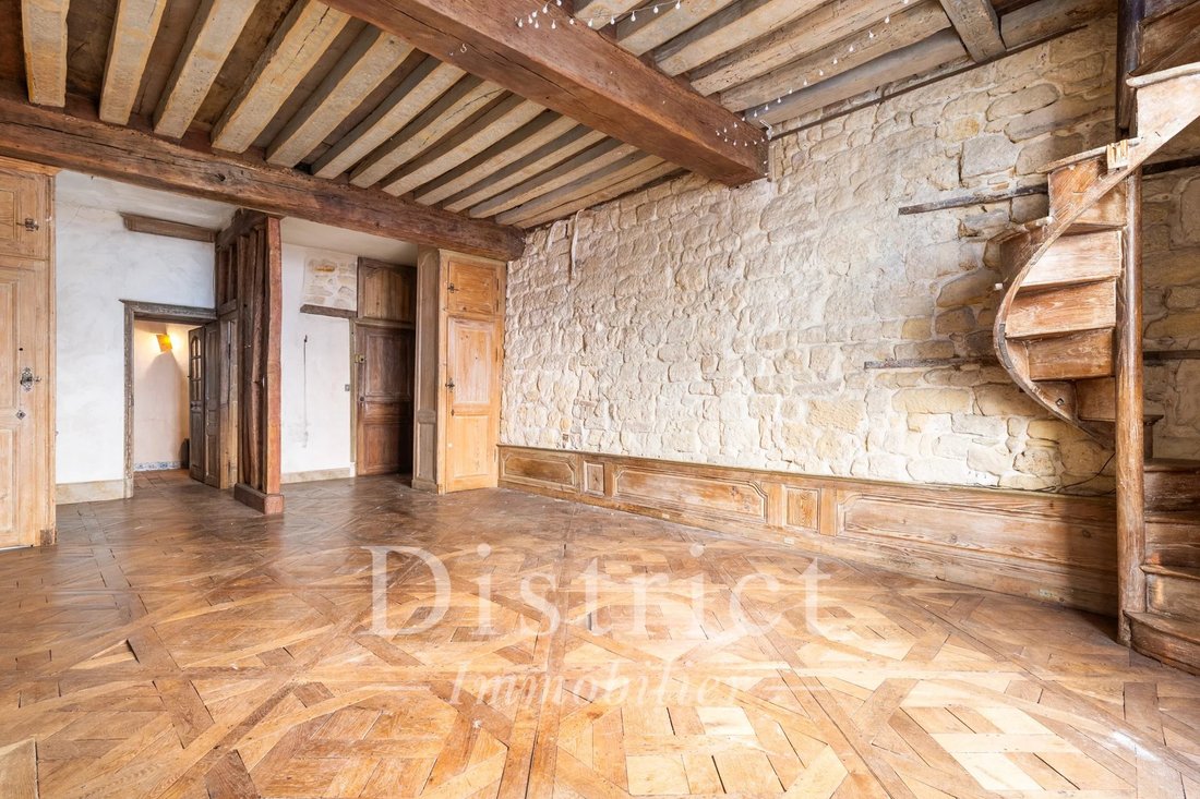 Appartement à Île Saint Louis, Paris 4e Arrondissement, Paris 3 - 18559834
