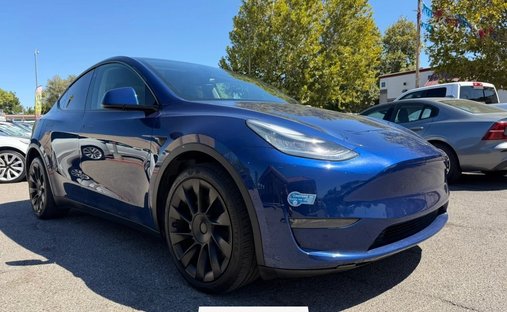 2021 Tesla Model Y Long Range Sport Utility 4D in Tracy, CA, United States 1