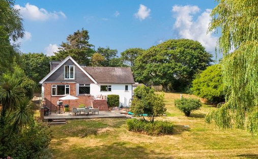 House in Downton, Milford on Sea, England 1