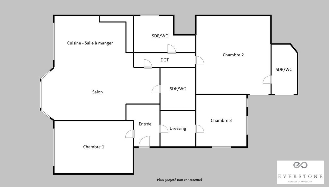 Apartment in Saint Philippe du Roule, Paris 8e Arrondissement, Paris 4 - 18558761