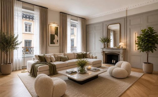 Apartment in Perralière, Lyon, Auvergne-Rhône-Alpes 1