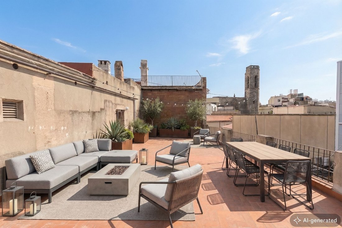 Apartment in Ciutat Vella, Barcelona, Spain 1 - 17553240