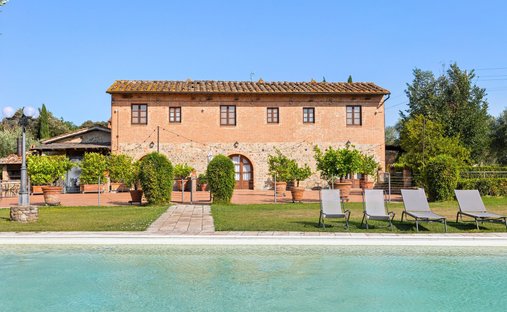 House in Castelnuovo Berardenga, Tuscany, Italy 1