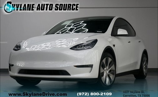 2021 Tesla Model Y Long Range Sport Utility 4D in Carrollton, TX, United States 1