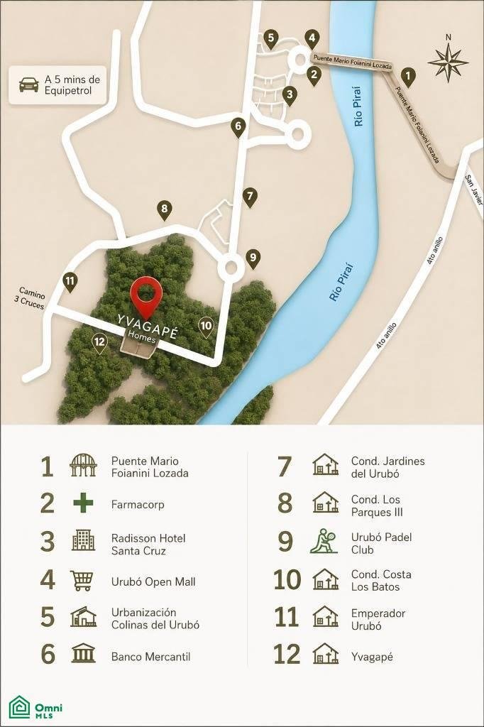 Land in Colinas del Urubó, Santa Cruz Department, Bolivia 1 - 18565015