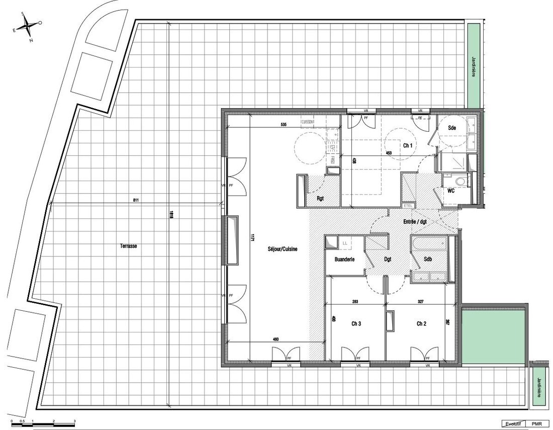 Wohnung in Dorf, Villeneuve-Loubet, Frankreich 5 - 18560095