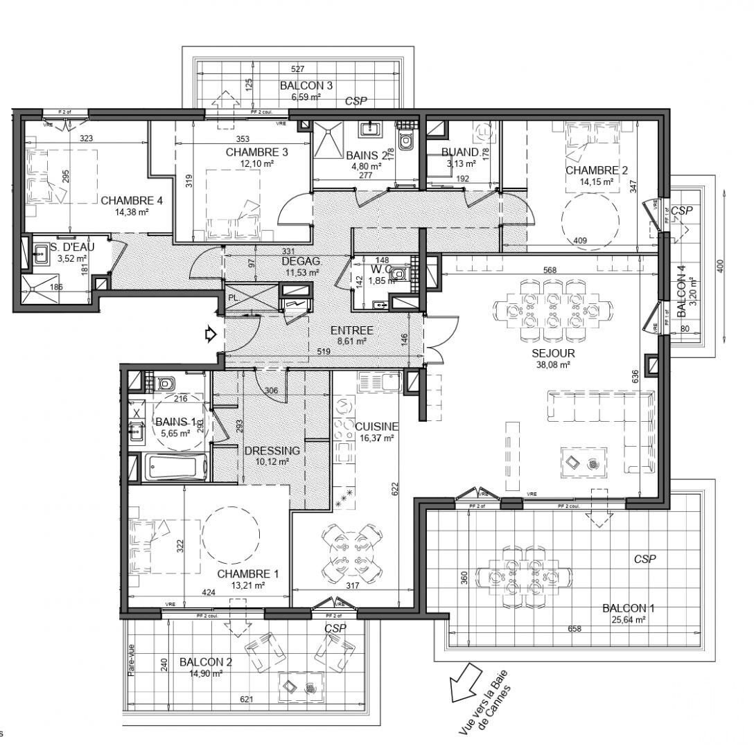 Apartment in Vieux Cannet, Le Cannet, France 5 - 15242485