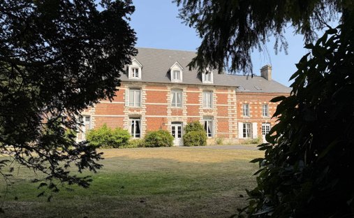 Castle in Breaute, Normandy, France 1