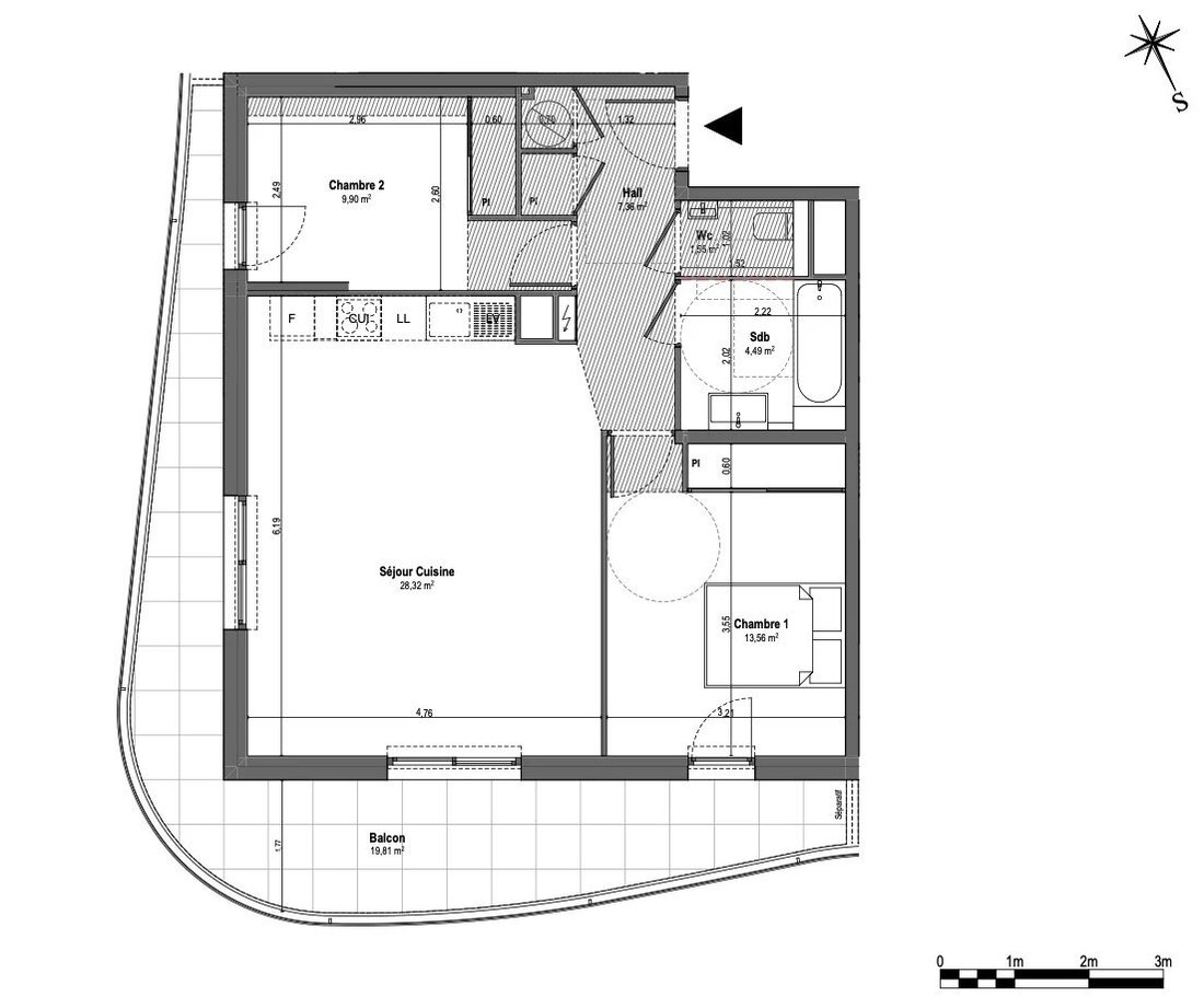 Apartment in Village, Villeneuve-Loubet, France 3 - 18573474