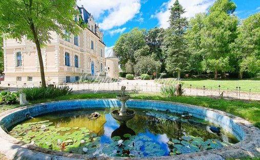 Castle in Grammont, Tours, France 1