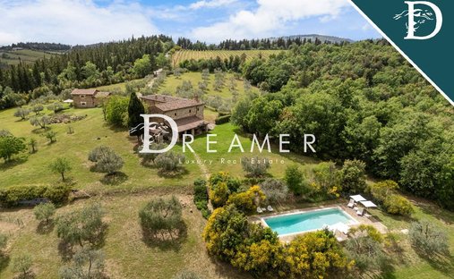 Corps de ferme à Sambuca - San Donato in Poggio, Tavarnelle Val di Pesa, Toscane 1