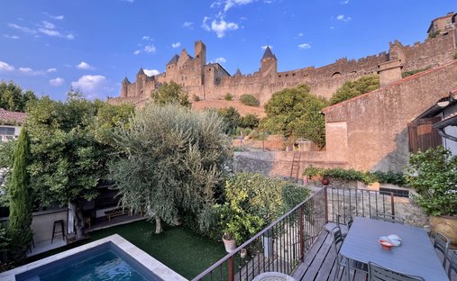 House in Carcassonne, Occitania, France 1