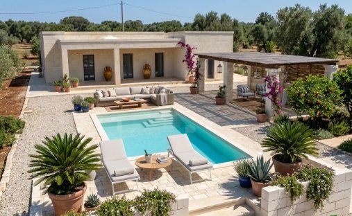 Villa in Ludovico Street - Corso Umberto I - Vittorio Emanuele Street, Ostuni, Apulia 1
