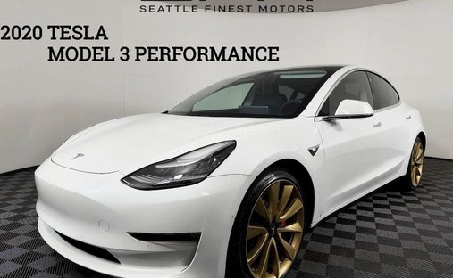 2020 Tesla Model 3 Performance Sedan 4D in Lynnwood, WA, United States 1